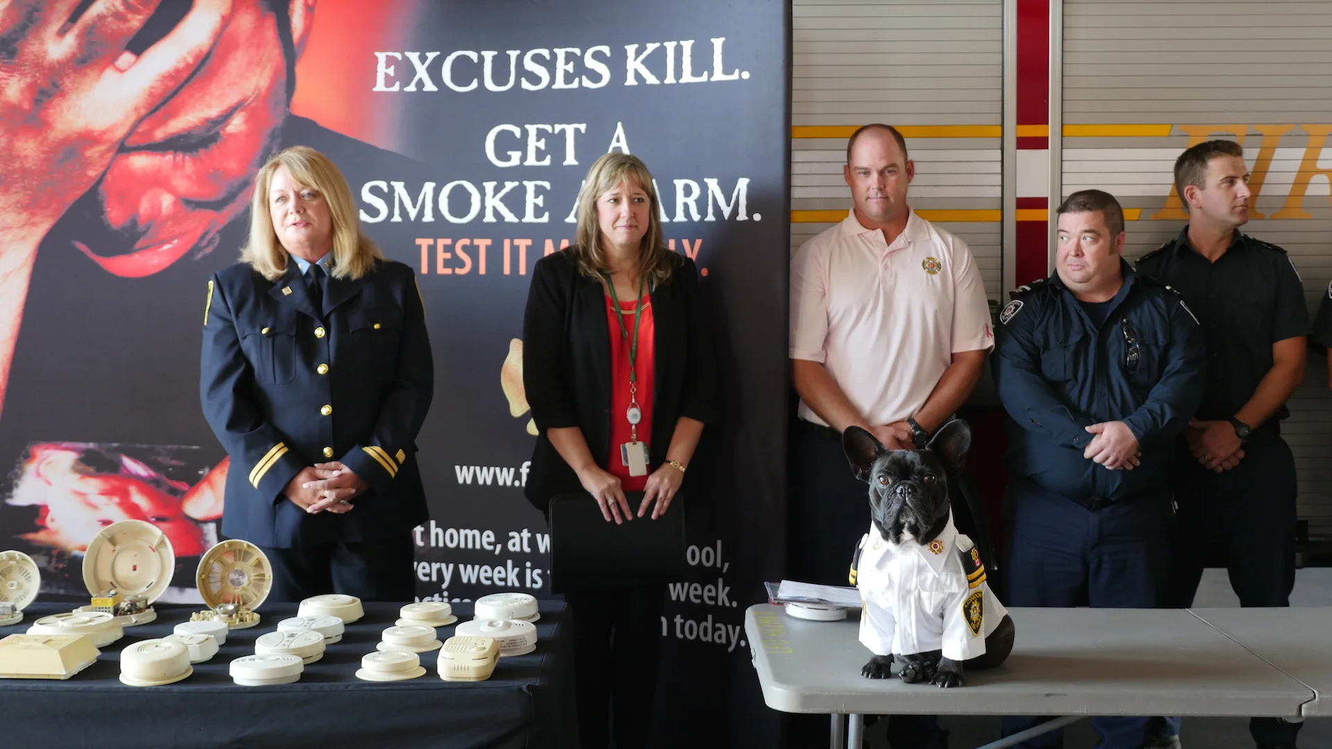Wendy Cowdrey, Chief Fire Prevention Officer speaks about the history of Fire Prevention Week. 