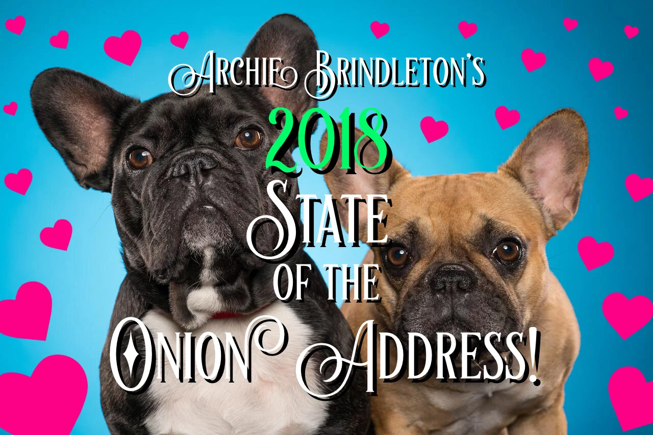 STATE OF THE ONION ADDRESS 2018!! (with lotsa wordybits!!)