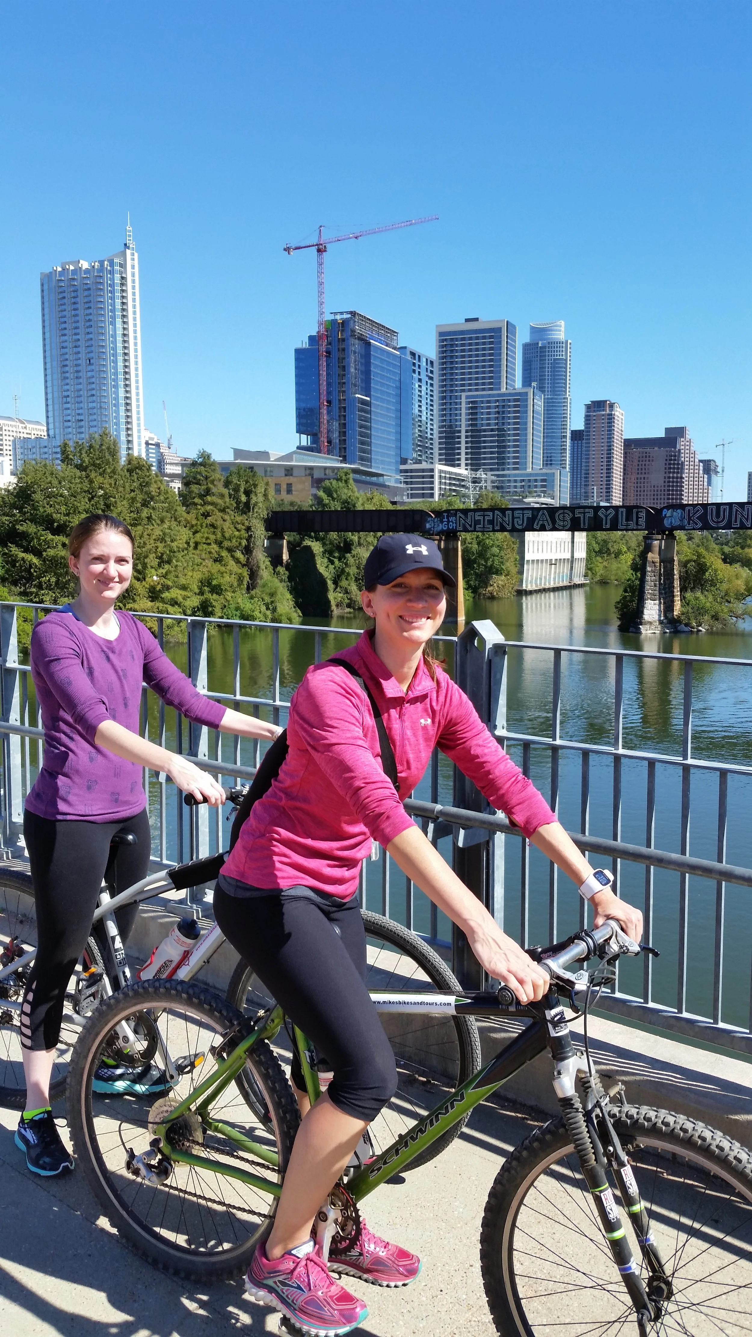 LADY BIRD LAKE BY BIKE @ Pfluger Bridge