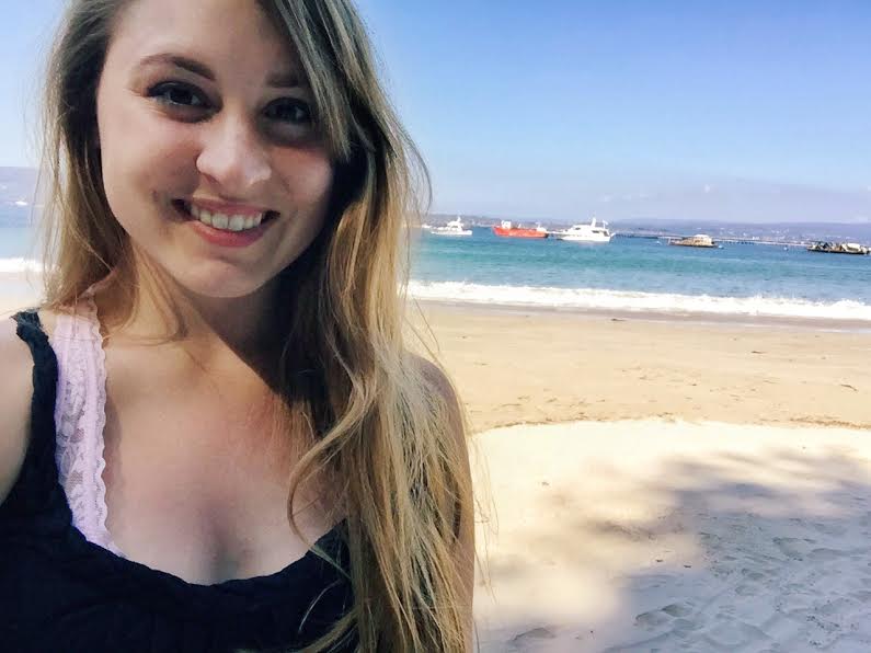 This is my happy face while in Paradise 