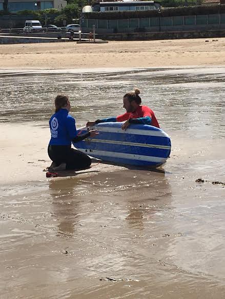 The baptism of surfing