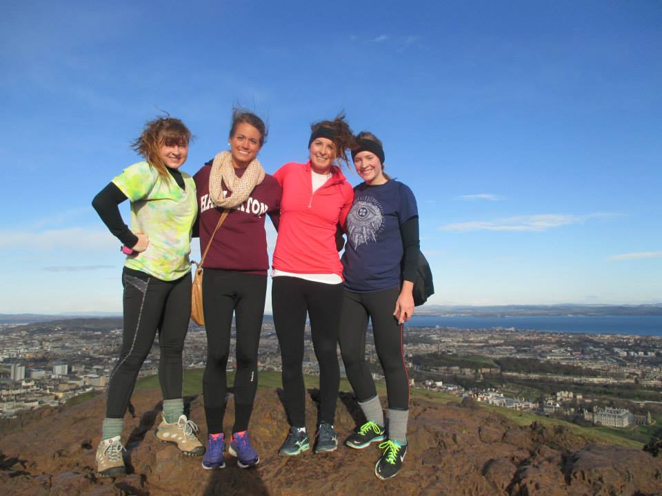 We woke up early and went straight to Arthur's Seat! We made it up, looked around, and hiked back down to soak in the rest of the day before we had to leave. The trip was short so we had to fit in as much as we could. This hike was definitely a highlight. 
