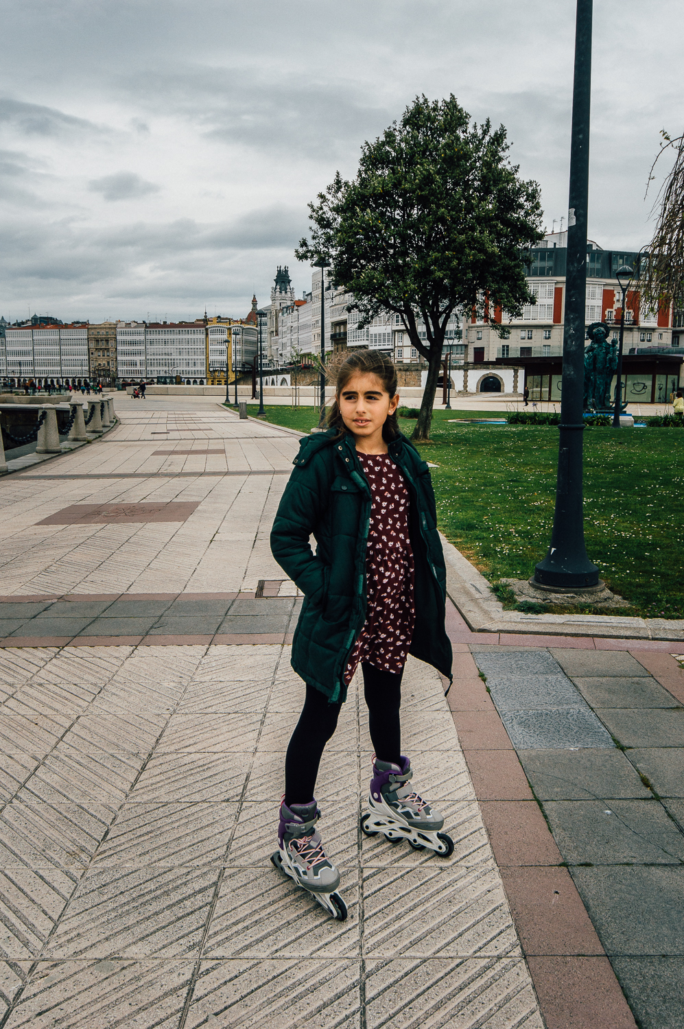 Paloma, the middle child, is one of the kids I part-time babysit and speak English with