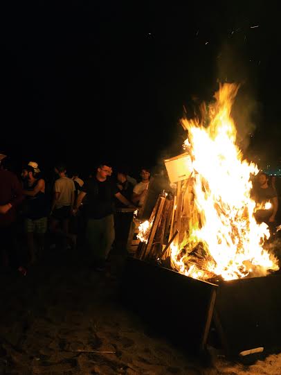 What's safer? Massive bonfires while inebriated or witches roaming the earth on this night? 