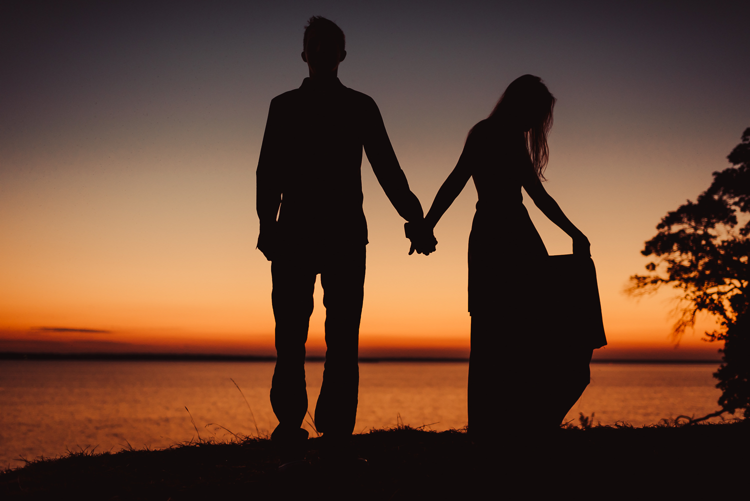 Couples Sunrise Lake Session Dallas Fort Worth