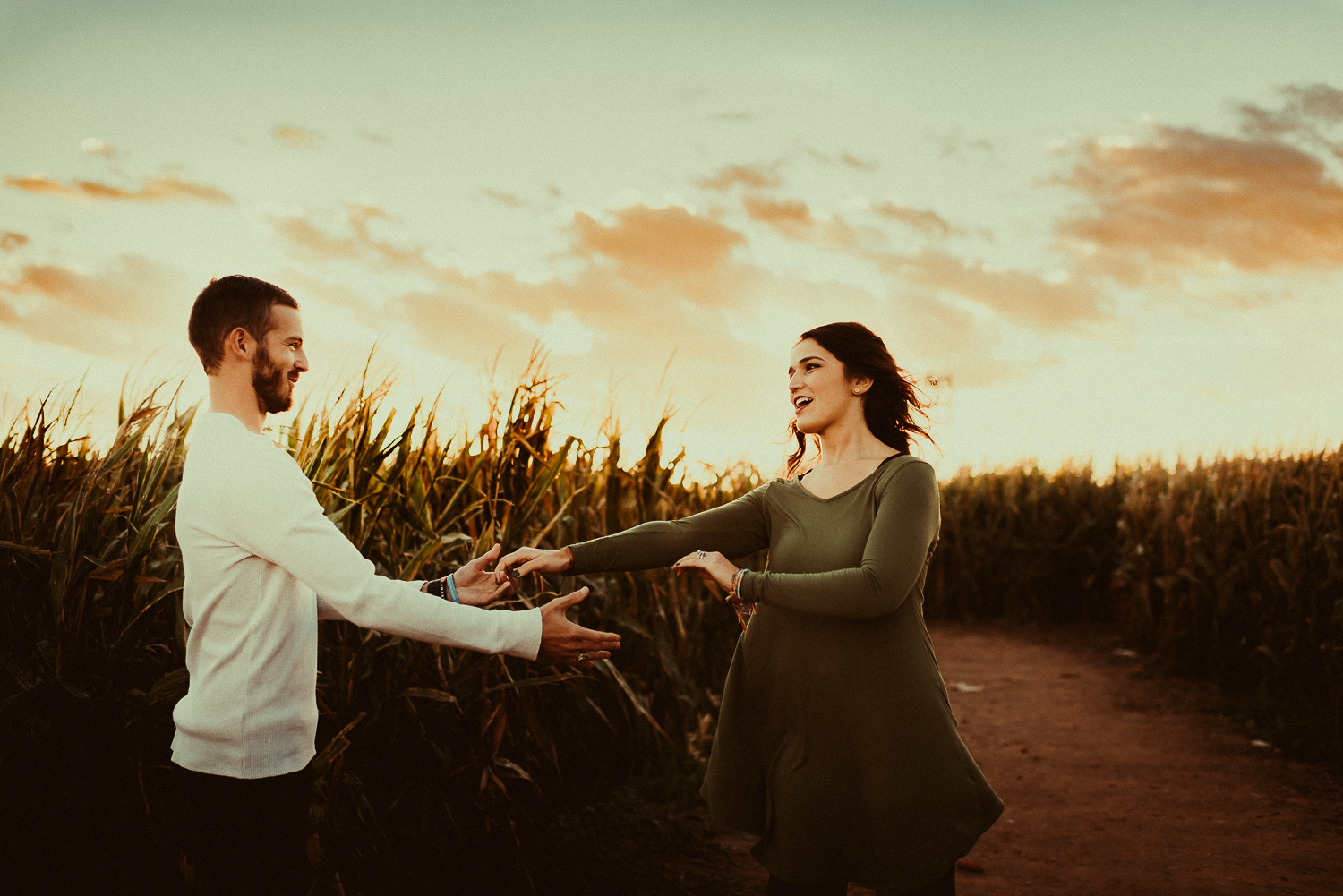 couples fall shoot