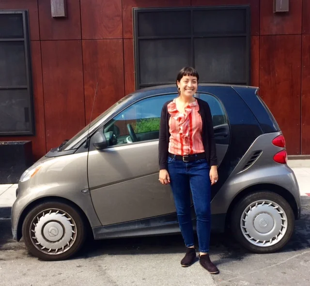The day I left San Francisco—with everything I own in this 'lil car.
