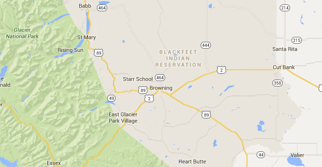 Glacier National Park, Blackfeet Indian Reservation, and Cut Bank, Montana