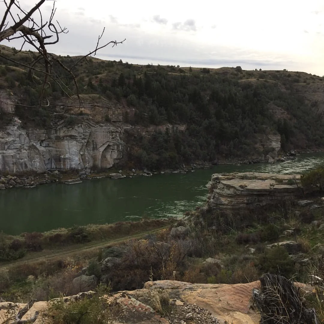 Great Falls, Montana—prepping for a mediation on behalf of the Blackfeet tribe at the end of last week