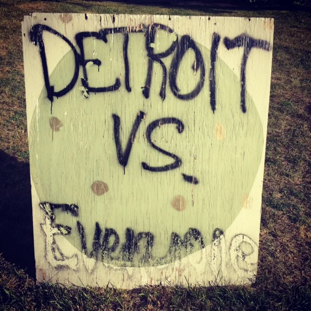 At the Heidelberg Art Project -- Detroit, Michigan