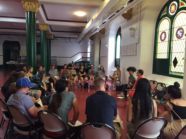 I was happy to bring together the Bronx Coalition for a Community Vision/Community Action for Safe Apartments (CASA) with students from the University of Toronto. CASA organizers educated on gentrification impacts here in the Bronx.