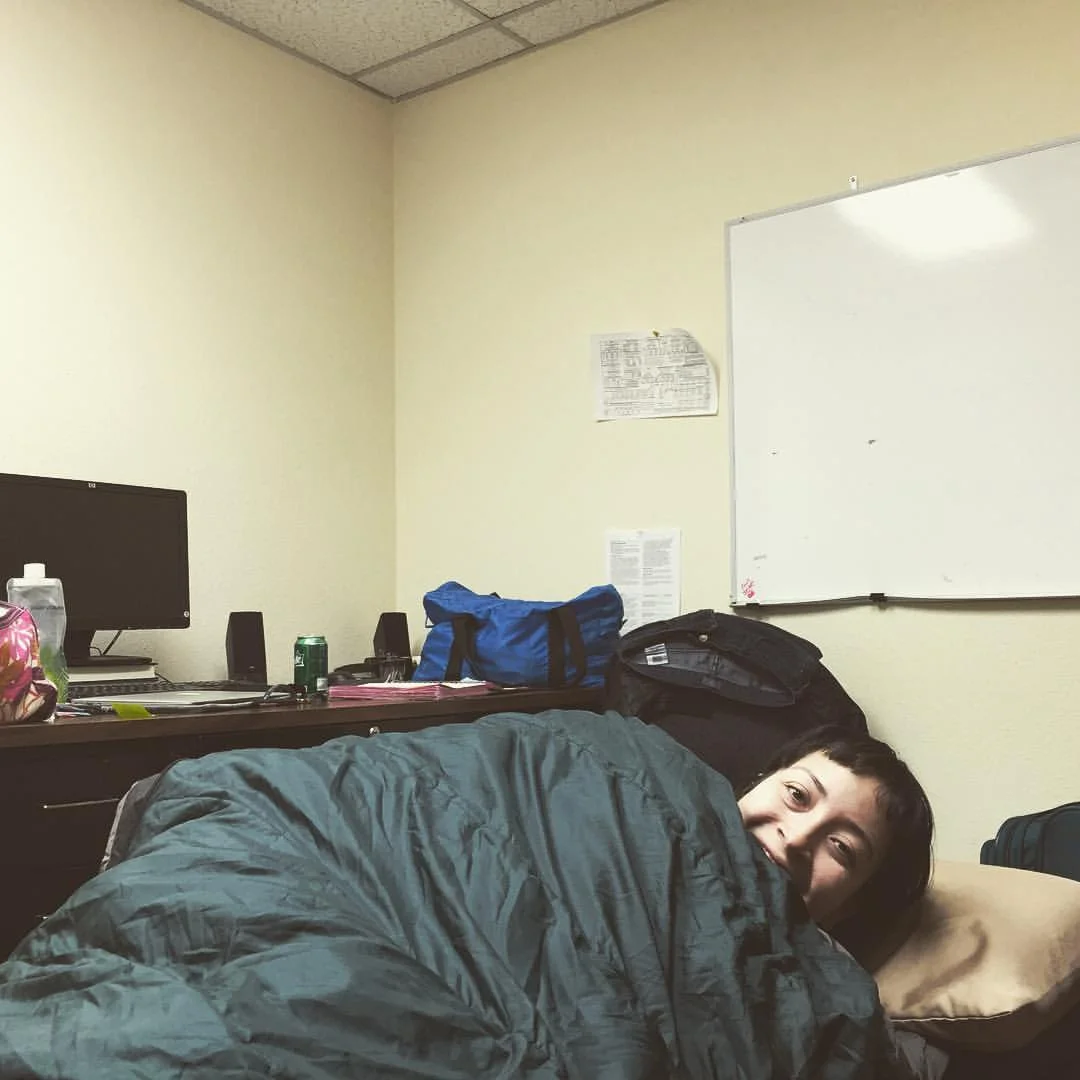 November/December 2015—Navajo Nation, AZ working with DNA Legal Services (I also slept in the office:)