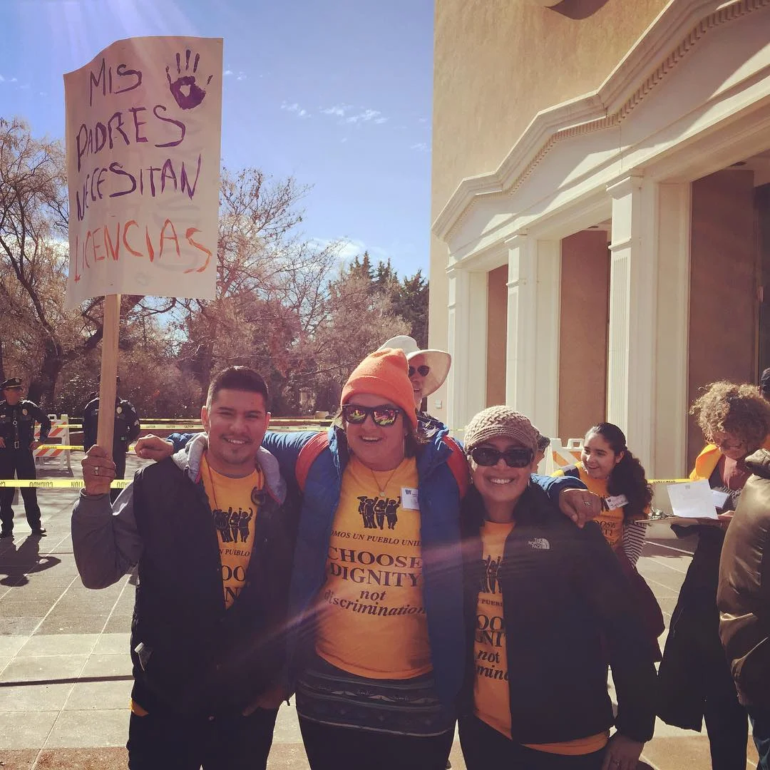 January/February 2016—Santa Fe, NM working with the badass Santa Fe Dreamers Project