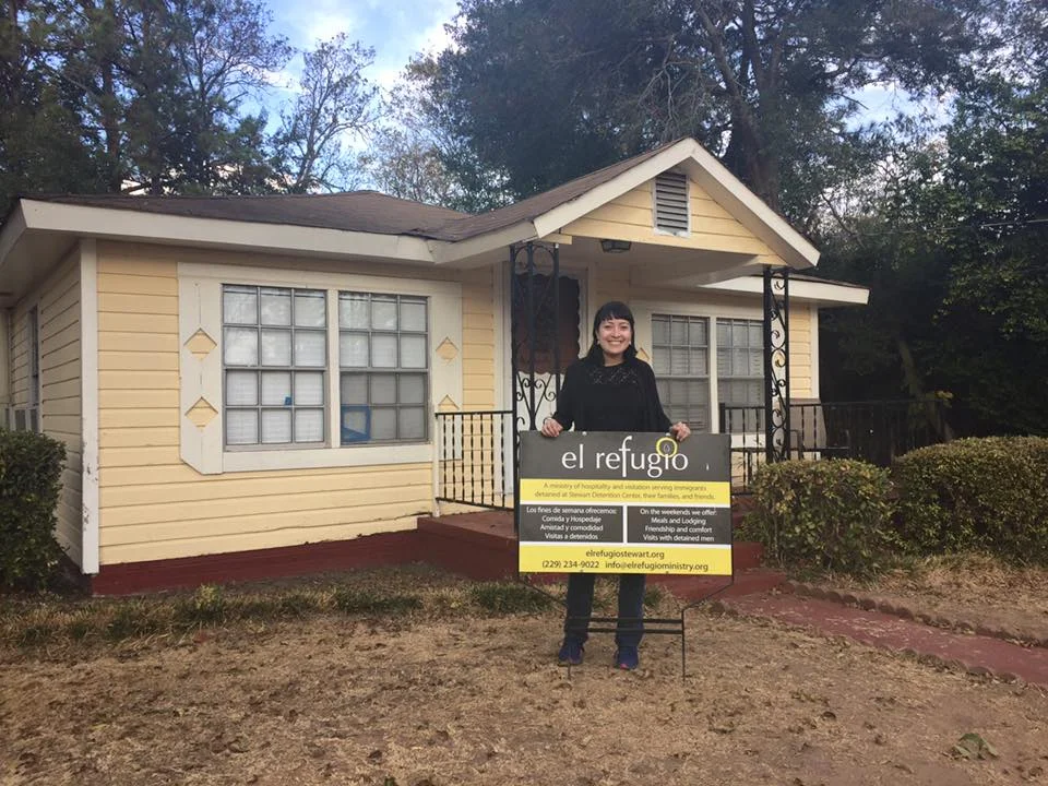 November 2016—Lumpkin, Georgia volunteering at El Refugio/Stewart Detention Center