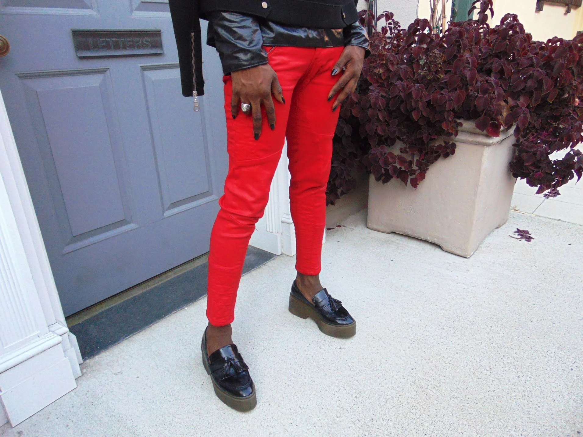 The biker Jacket trend has been going strong for the last couple of seasons.