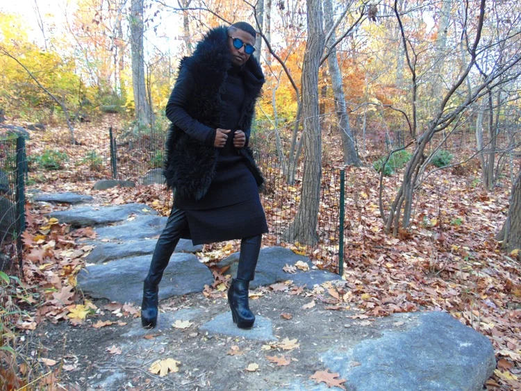 It's always an appropriate time to wear black.
