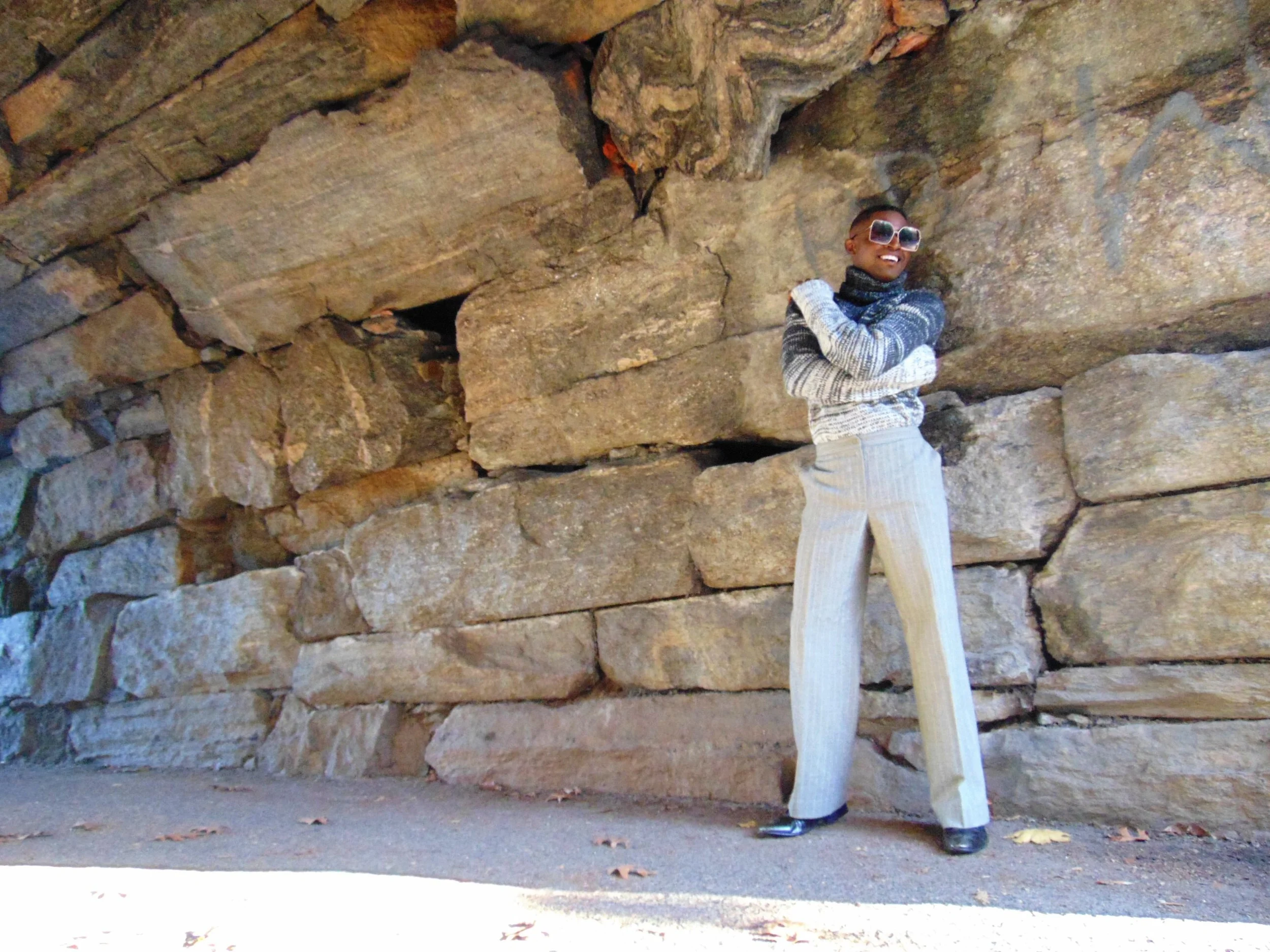 There's something about a knit sweater that will always make you feel cozy.