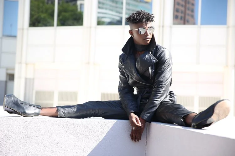 Mystery look 93: Leather combination