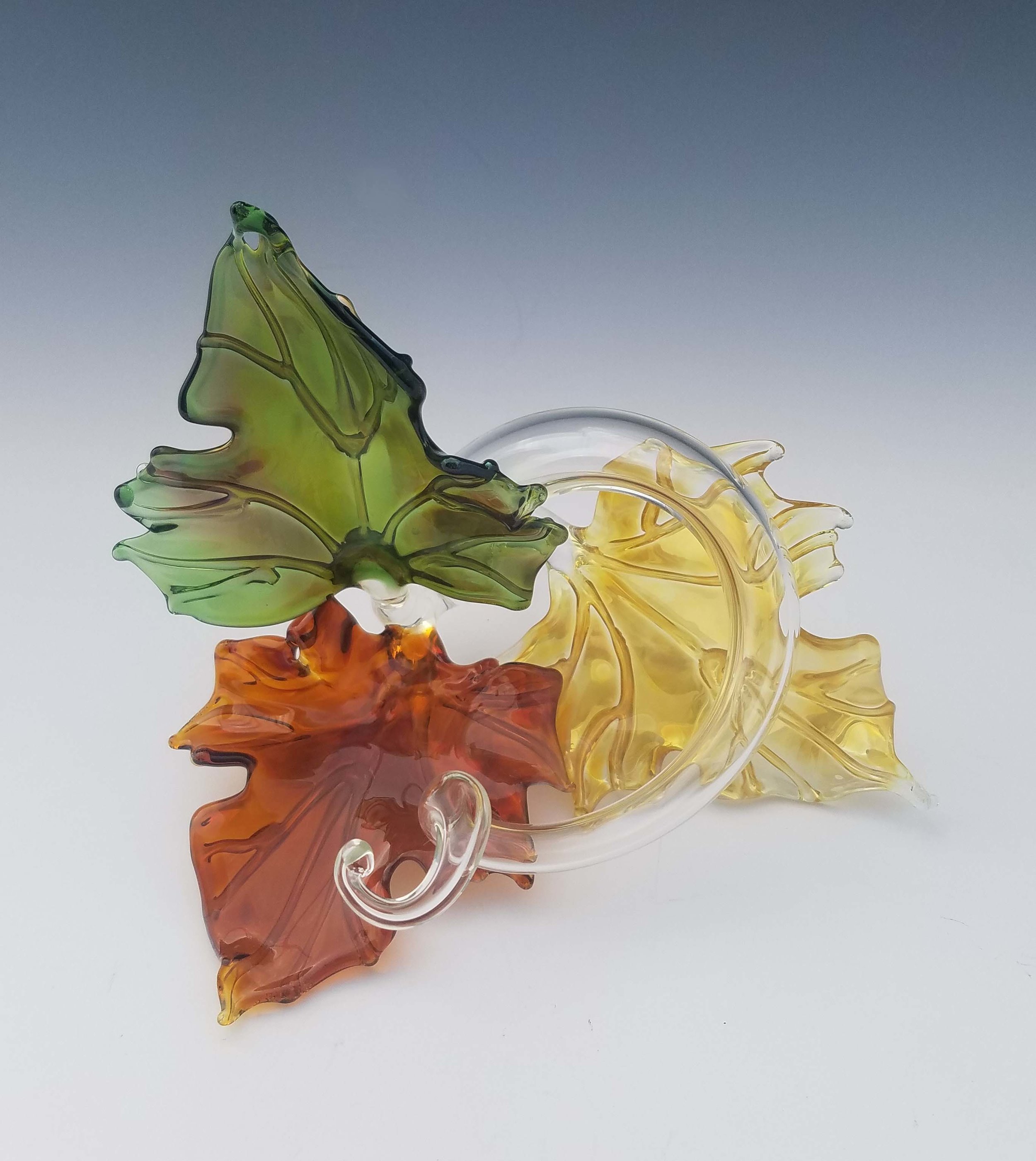 Trio Leaf Sculpture - multi front.jpg