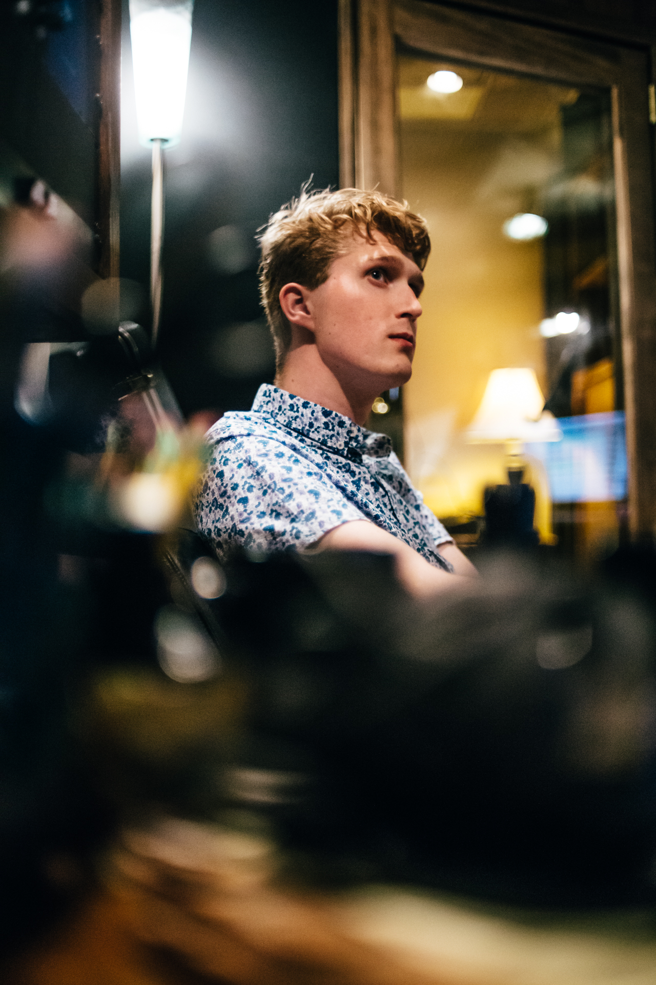cool blurry shot in studio captured by Tim Duggan. Nashville, TN. May 2016.