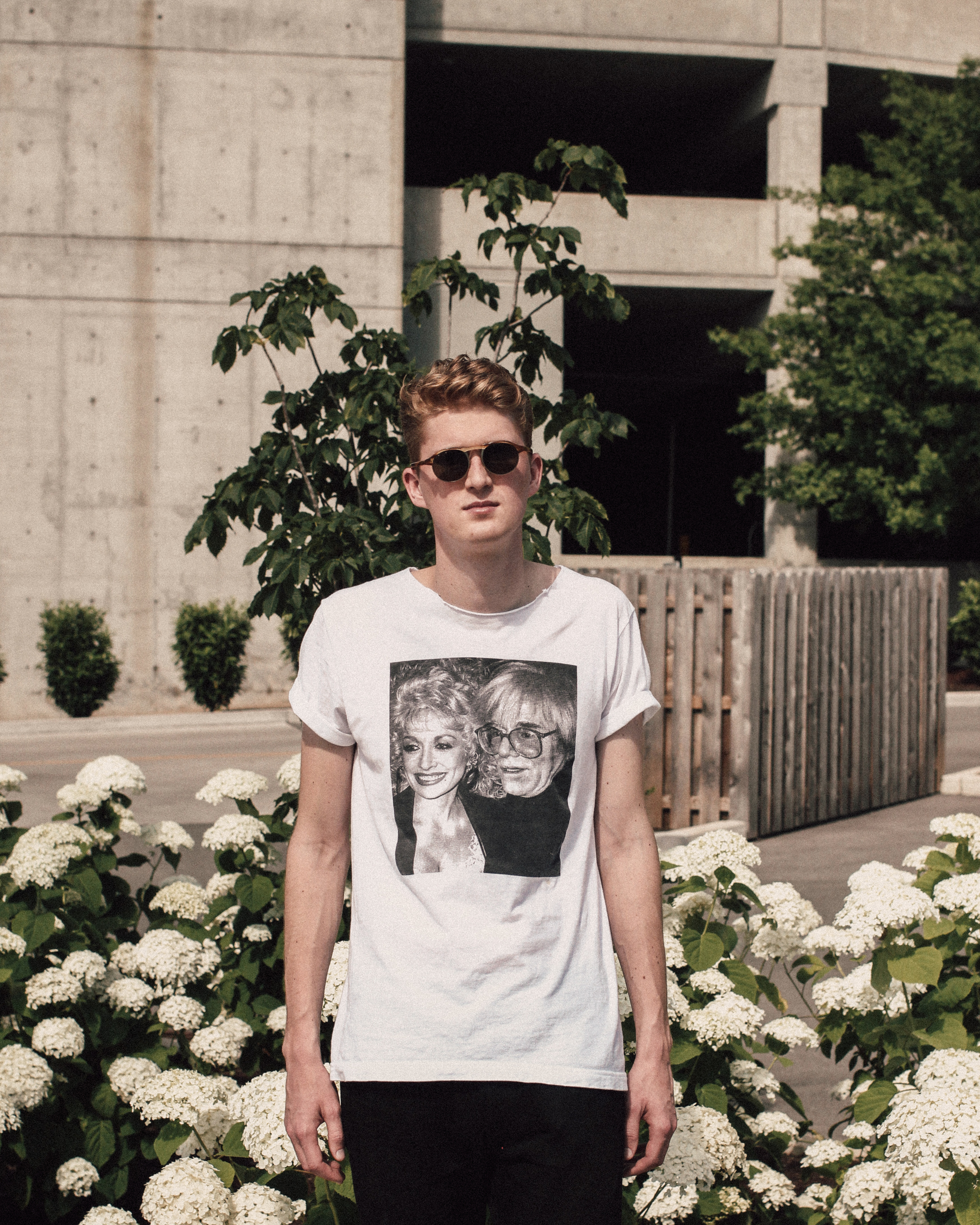 one of the more interesting t shirts in my life. Photo by Cobey Arner. Nashville. Summer 2016.
