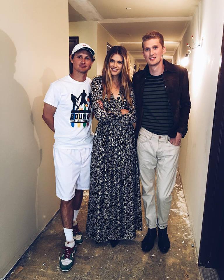 On set for the "Brooklyn" music video w/ director Warren Elgort & Victoria Lee. New York, NY. July 2016.