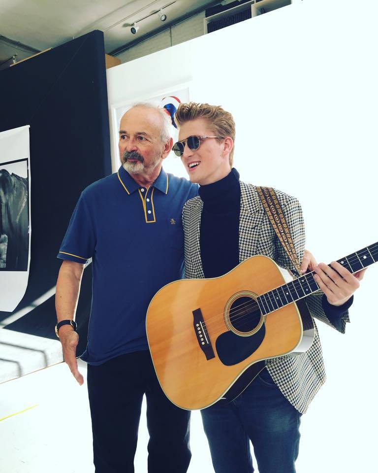 Arthur Elgort & I in his soho studio. New York, NY. Oct. 2015.