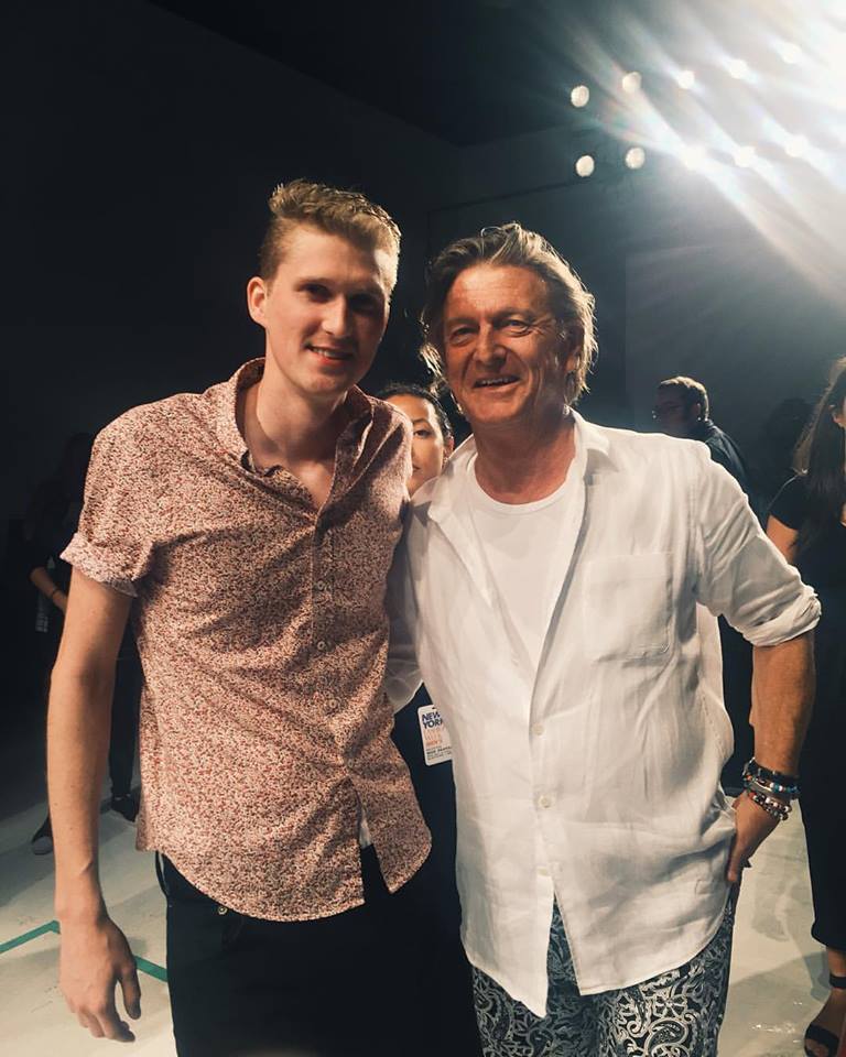 Men's Fashion Week in New York, NY w/ designer Nick Graham. July 2016.
