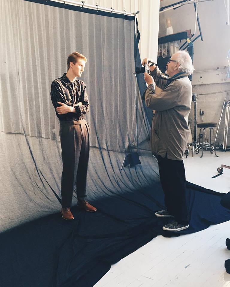 Visual Tales cover shoot w/ Arthur Elgort. New York, NY. October 2015.