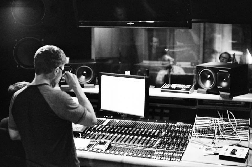 recording horns w/ Matt Rollings for "Connor Leimer EP" on 35mm film. Nashville, TN. June 2016.
