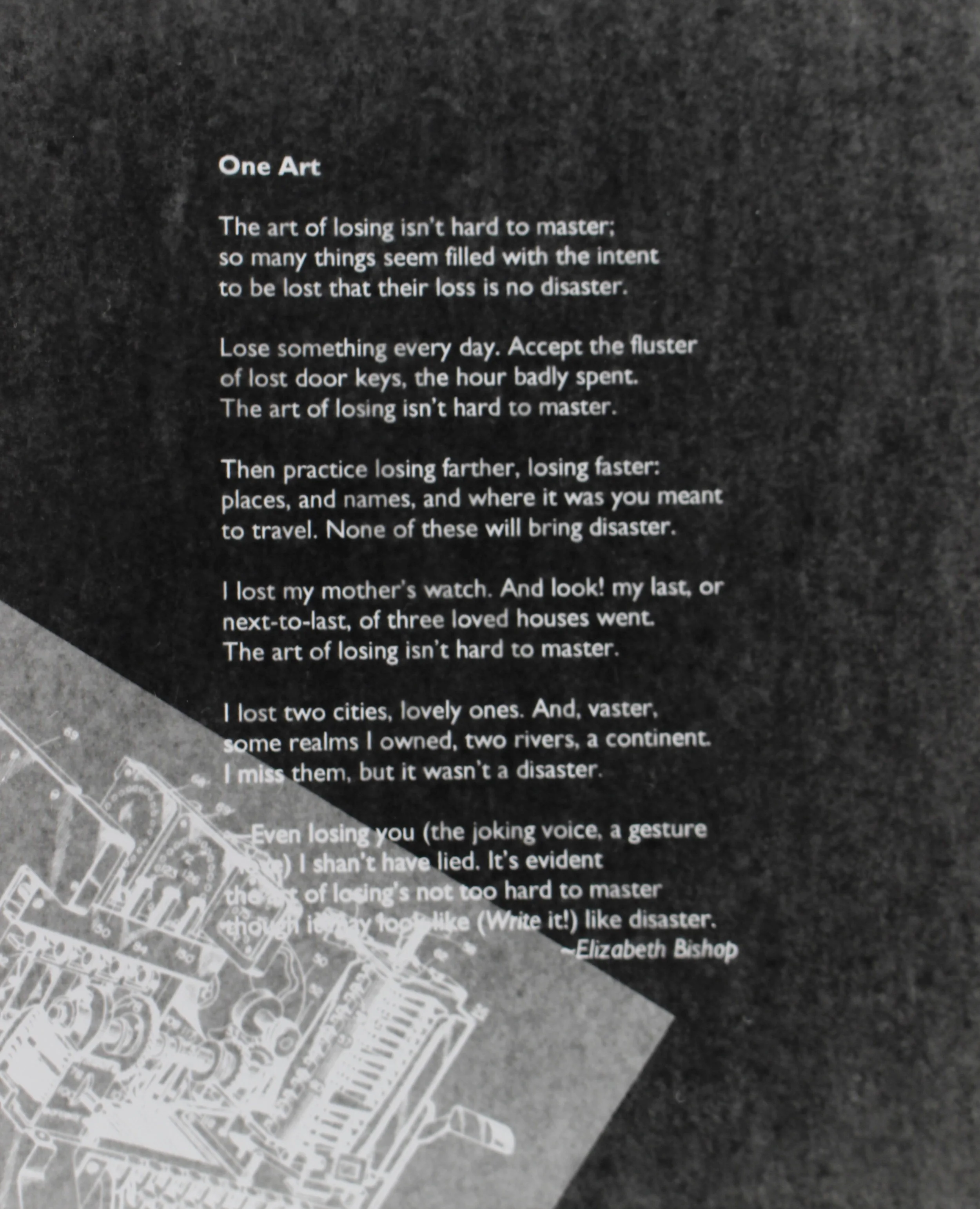 Intent To Be Lost (installation/ancillary)