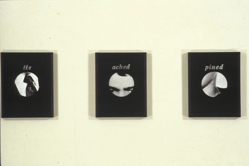 He Yearned, partial installation view