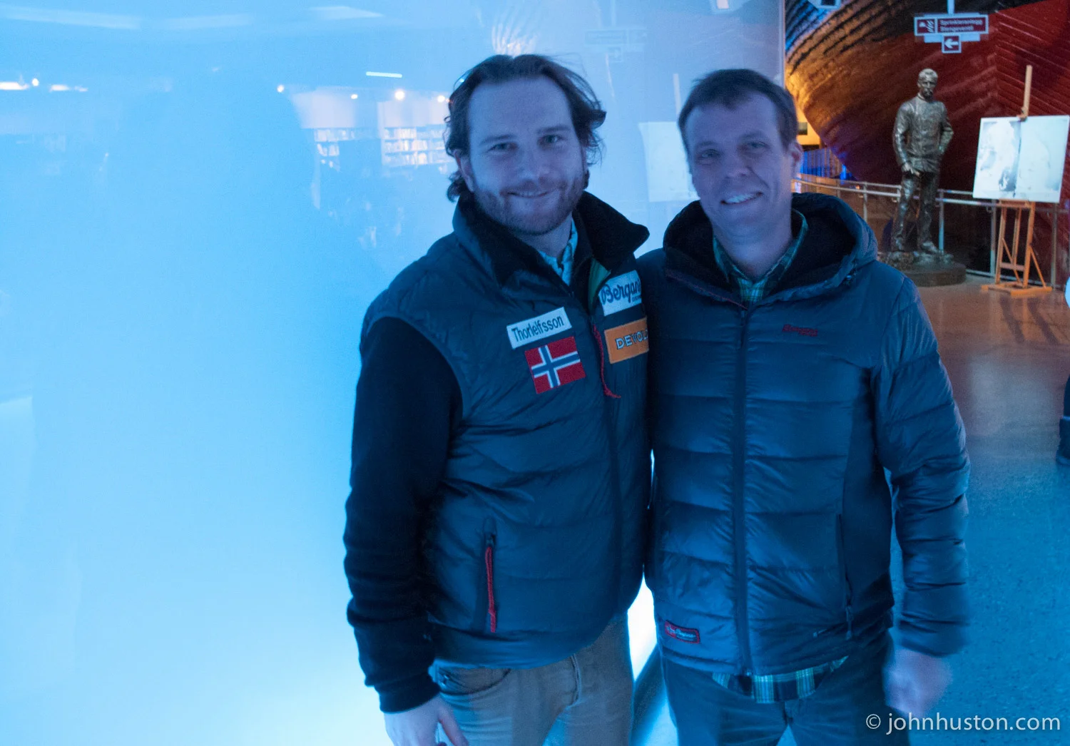 Ice brothers. Toby and John.