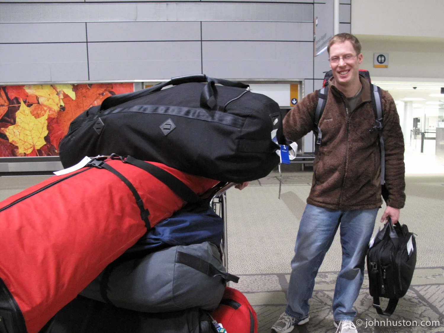Luggage in Ottawa.