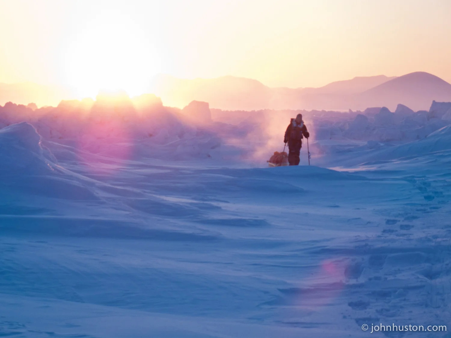 DAY 4 - PULLING BOTH SLEDS