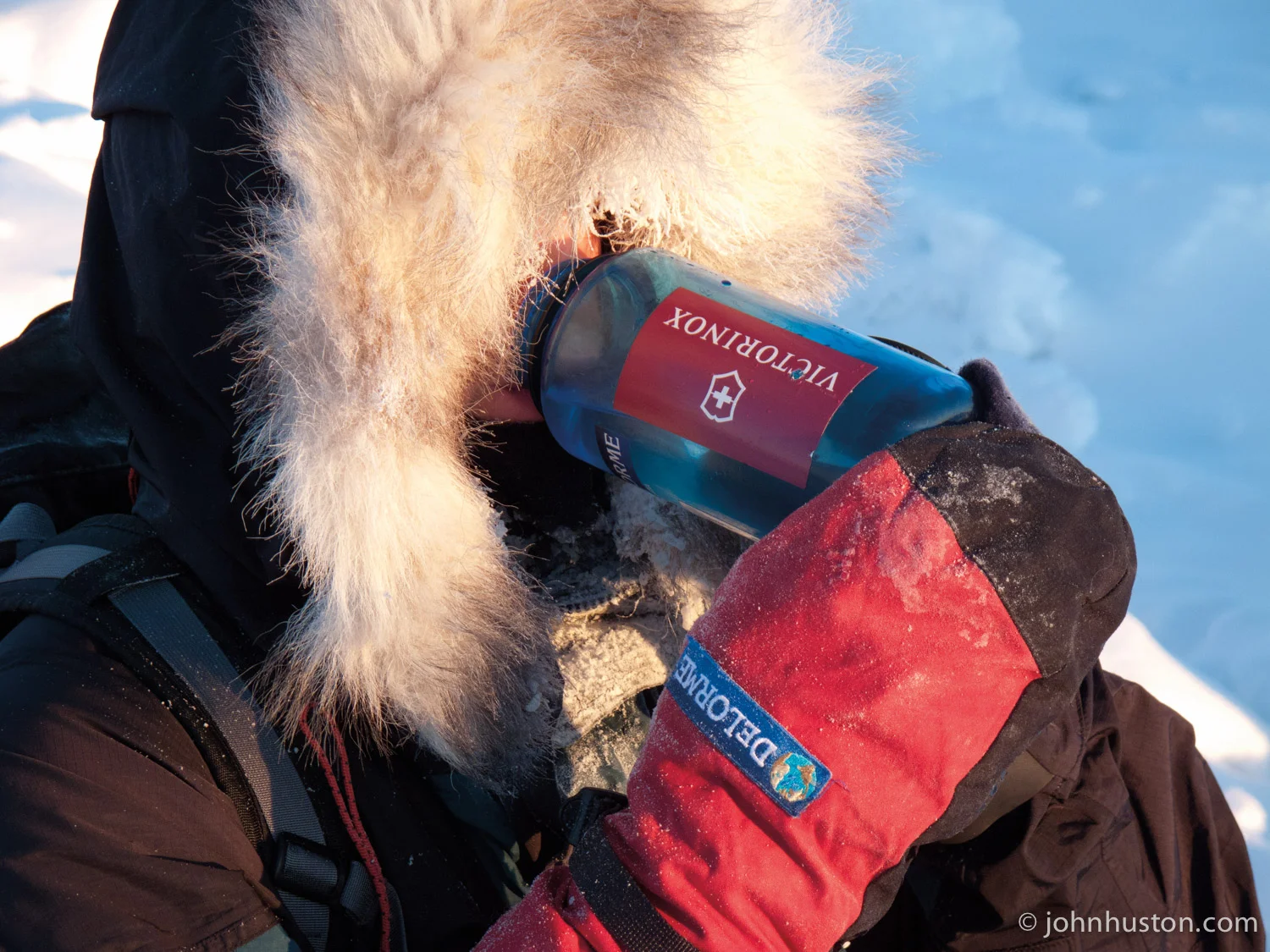 Hydration is vital to keeping warm.