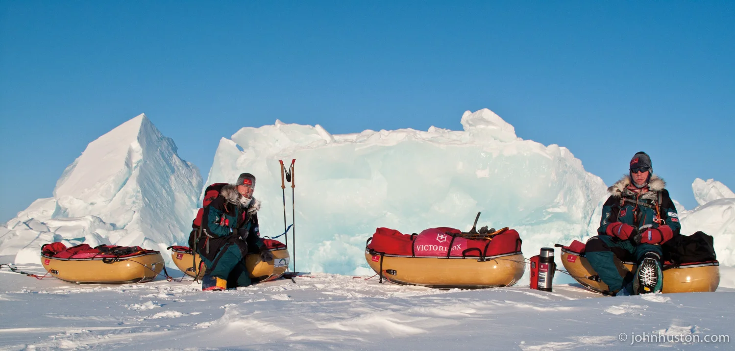 Taking a break near N85°.