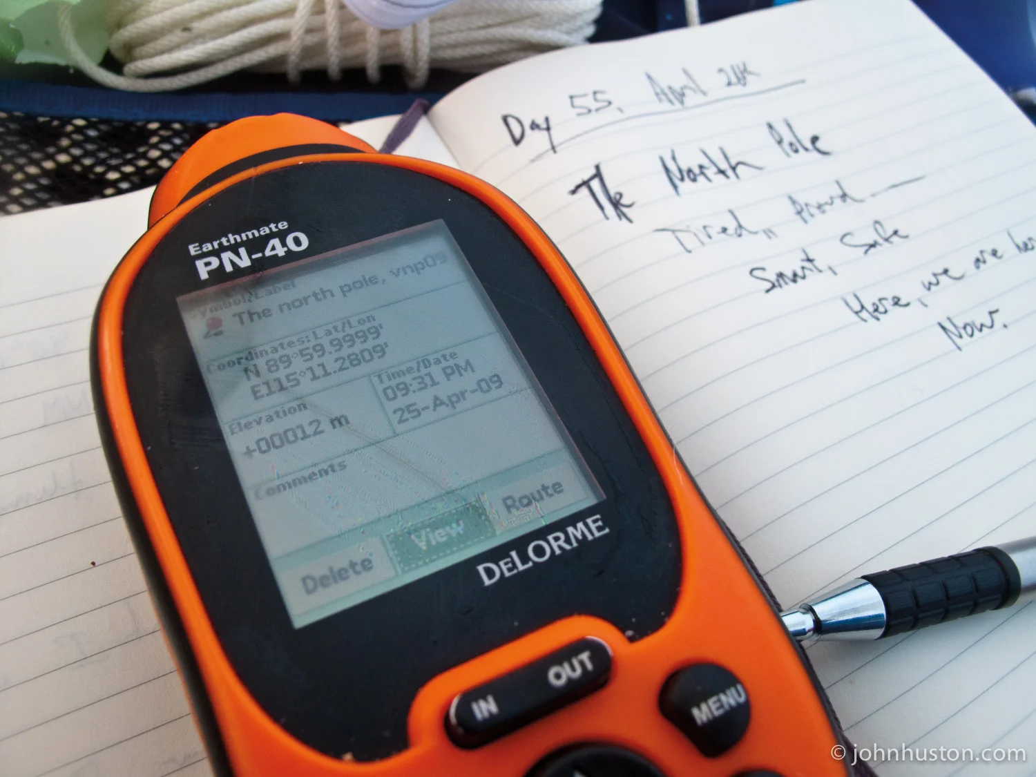 The final North Pole journal entry