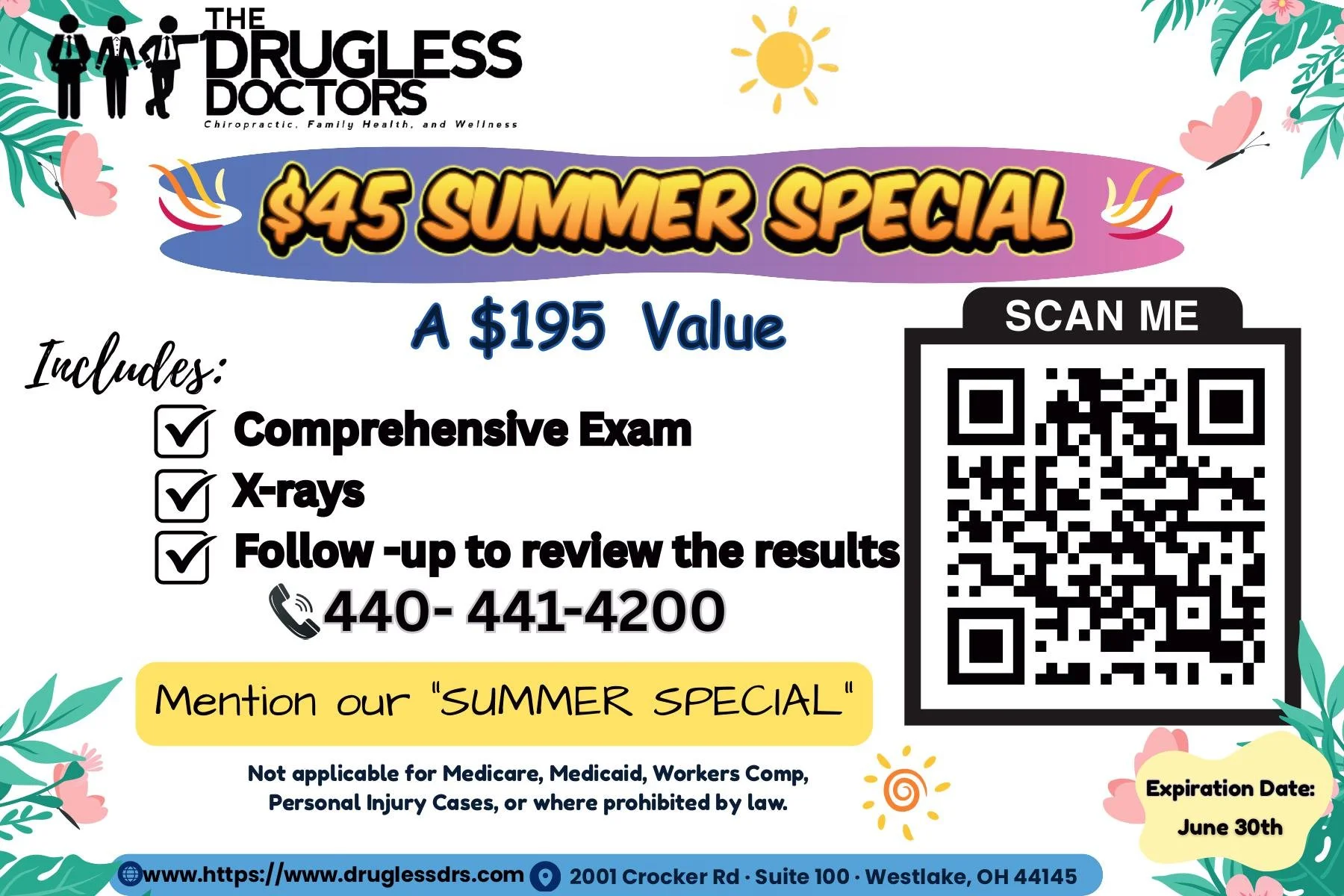 New Patient Summer Special at The Drugless Doctor
