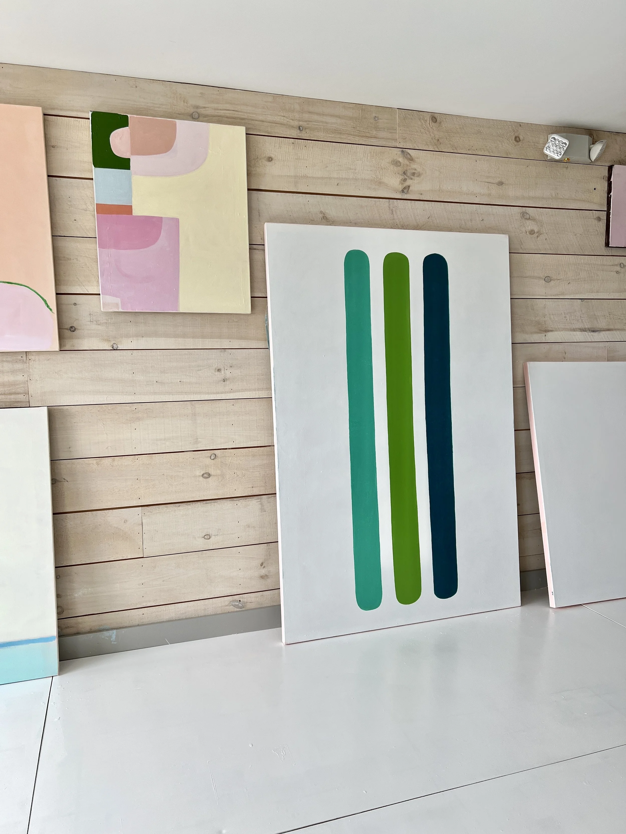 bay, meadow, sea in studio |Laurie FIsher.JPG