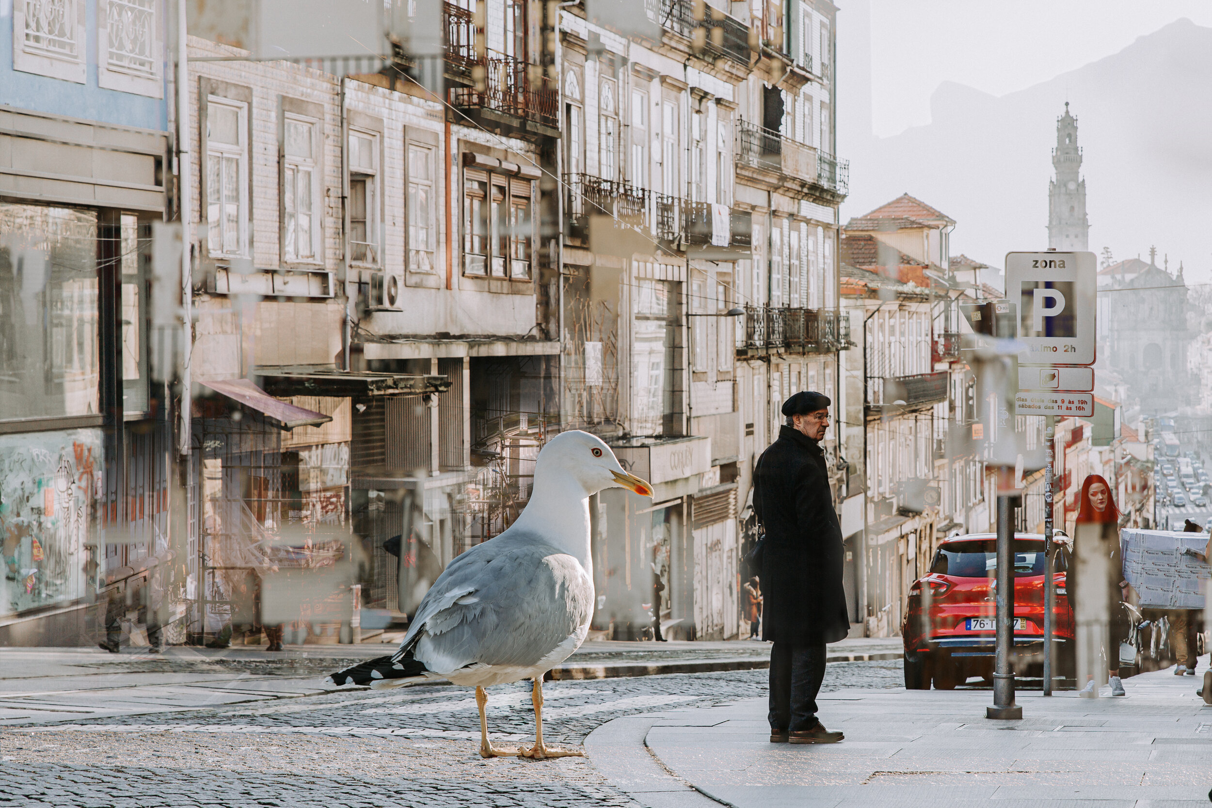 Pedestrians, Porto, 2020