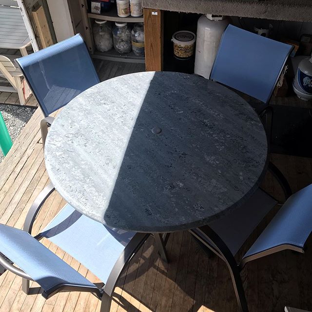 Anyone looking for an affordable dining set? Telescope Casual 48&rdquo; werzalit dining table and 4 stacking chairs. $929 what a deal!!!! Its going in storage but the deal is there! I need room on my floor!