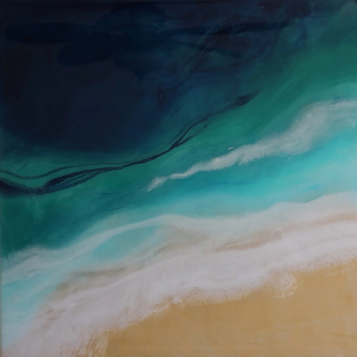 November was just around the corner with this work burrowing into my heart. This one is still available at The BeetBox in Kailua.  