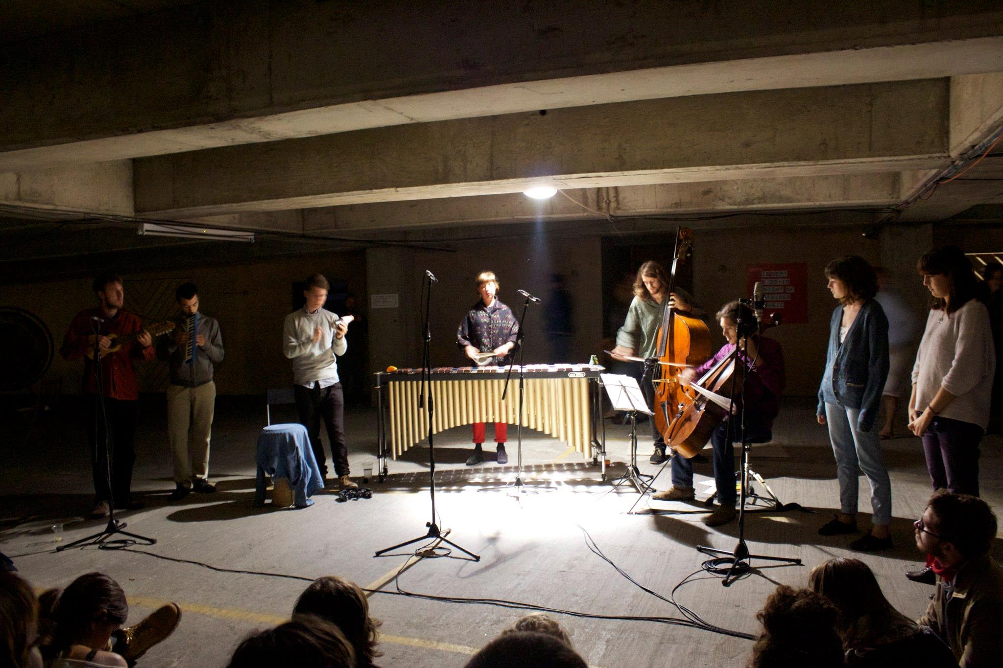 Outsiders Collective performing songs by Moondog at LCMF