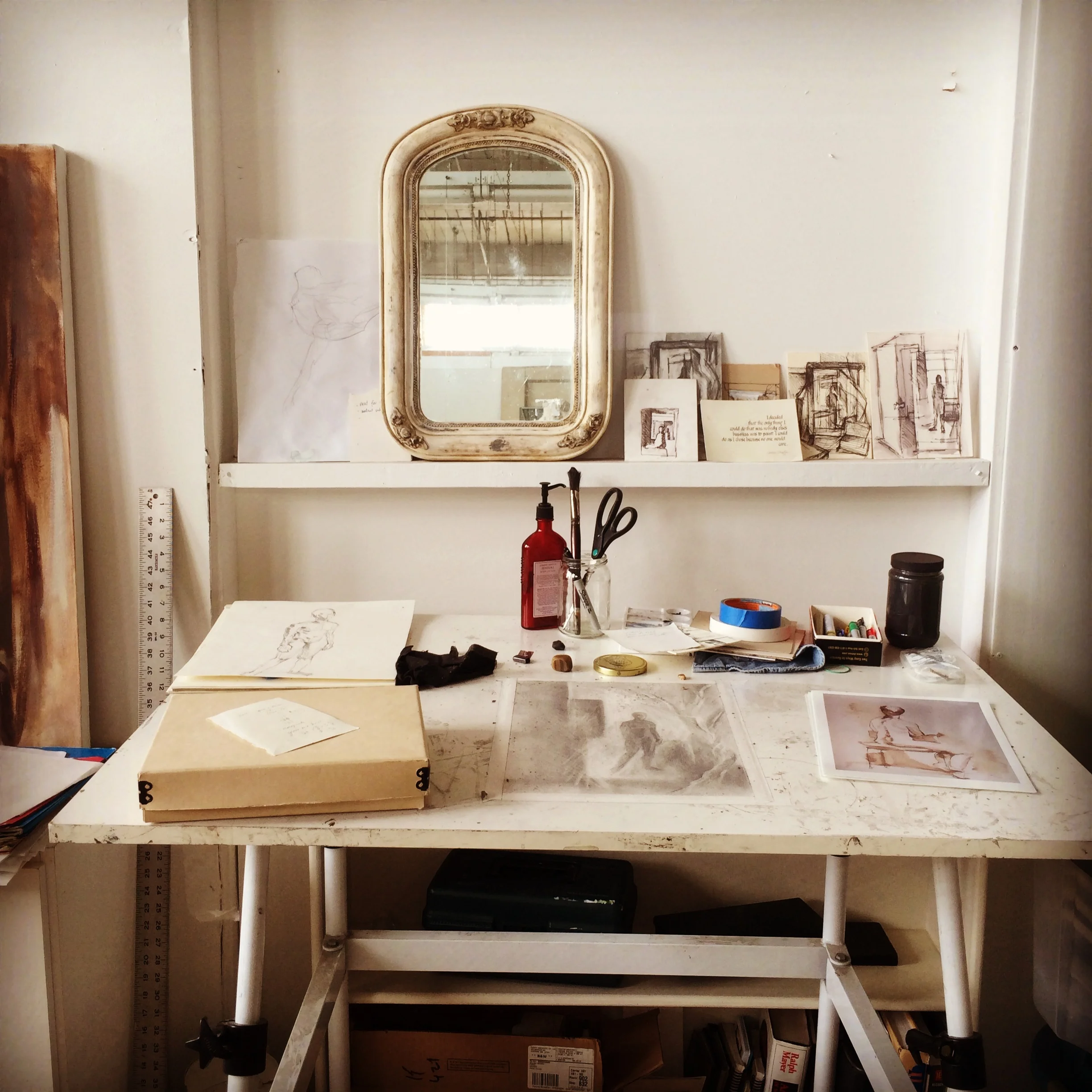  Studio of artist Michelle Arnold Paine 