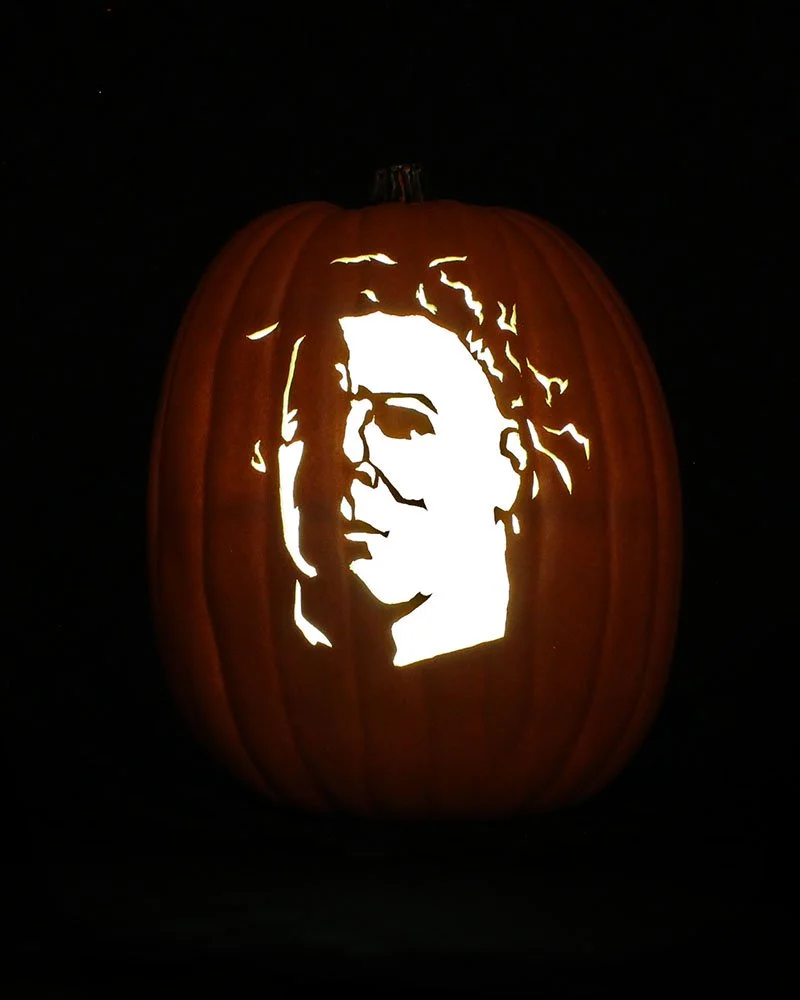 Michael Myers Pumpkin Carving Patterns