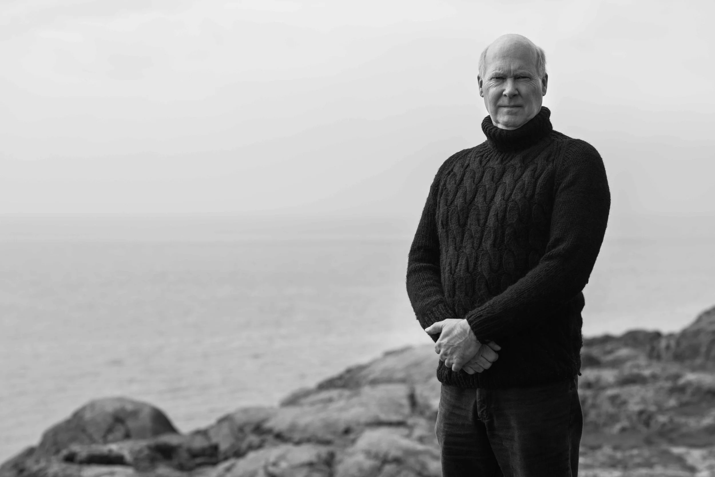 Book cover photography for author and captain Colin Henthorne