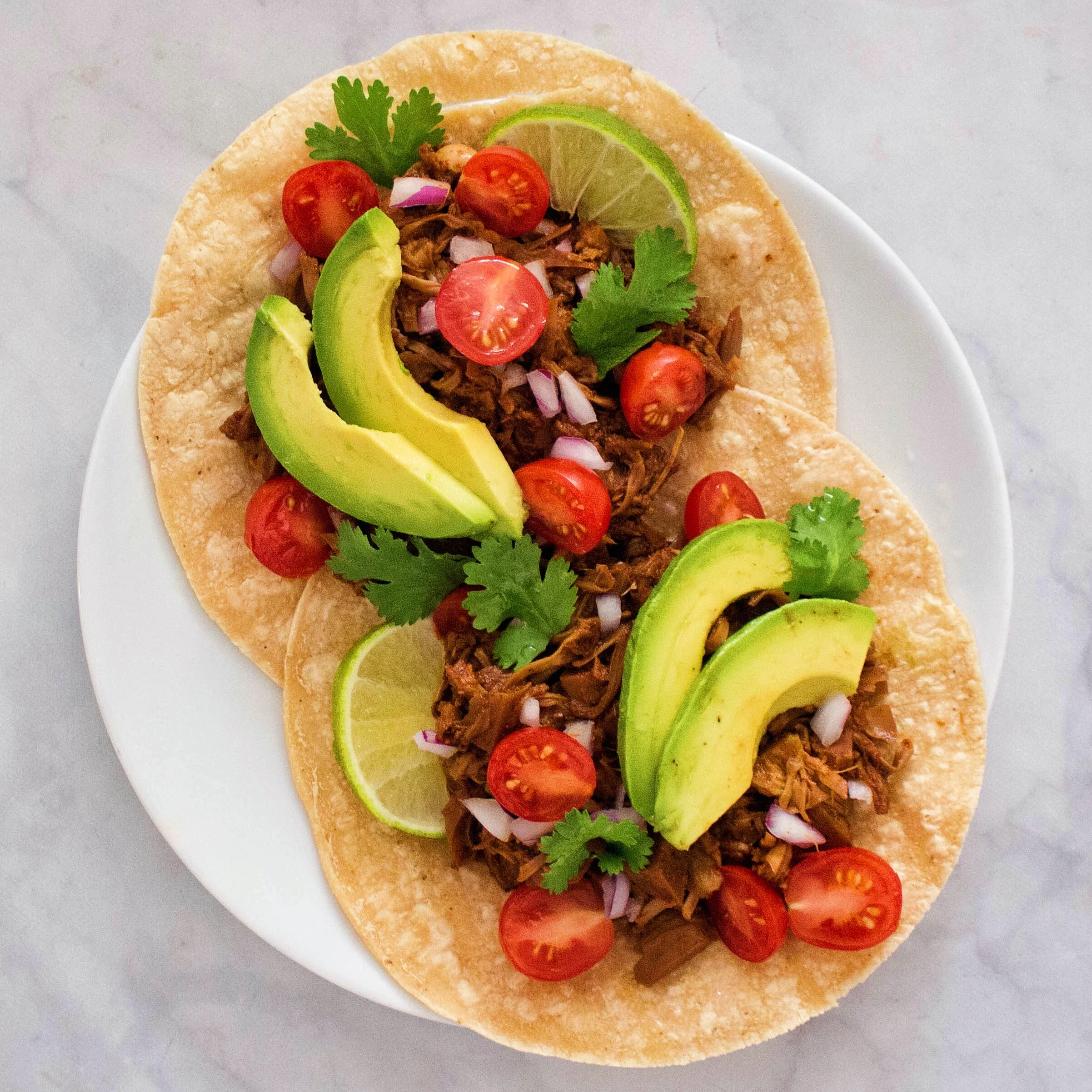 Jackfruit "Carnitas" Tacos