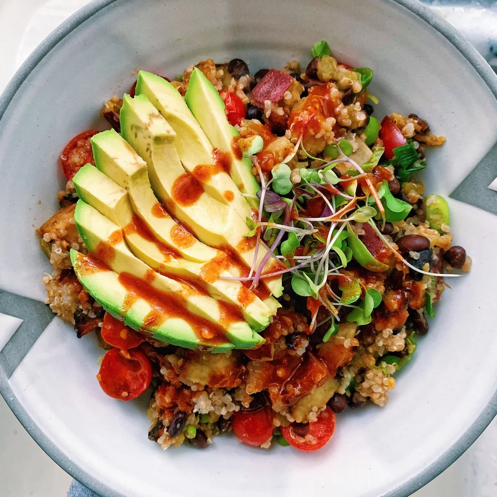 Vegan Mexican Quinoa Bowl Kale Me Maybe