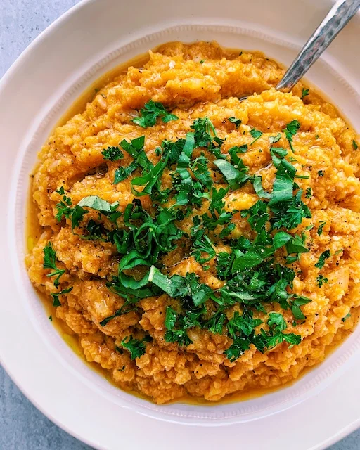 Pumpkin Cauliflower Rice Risotto